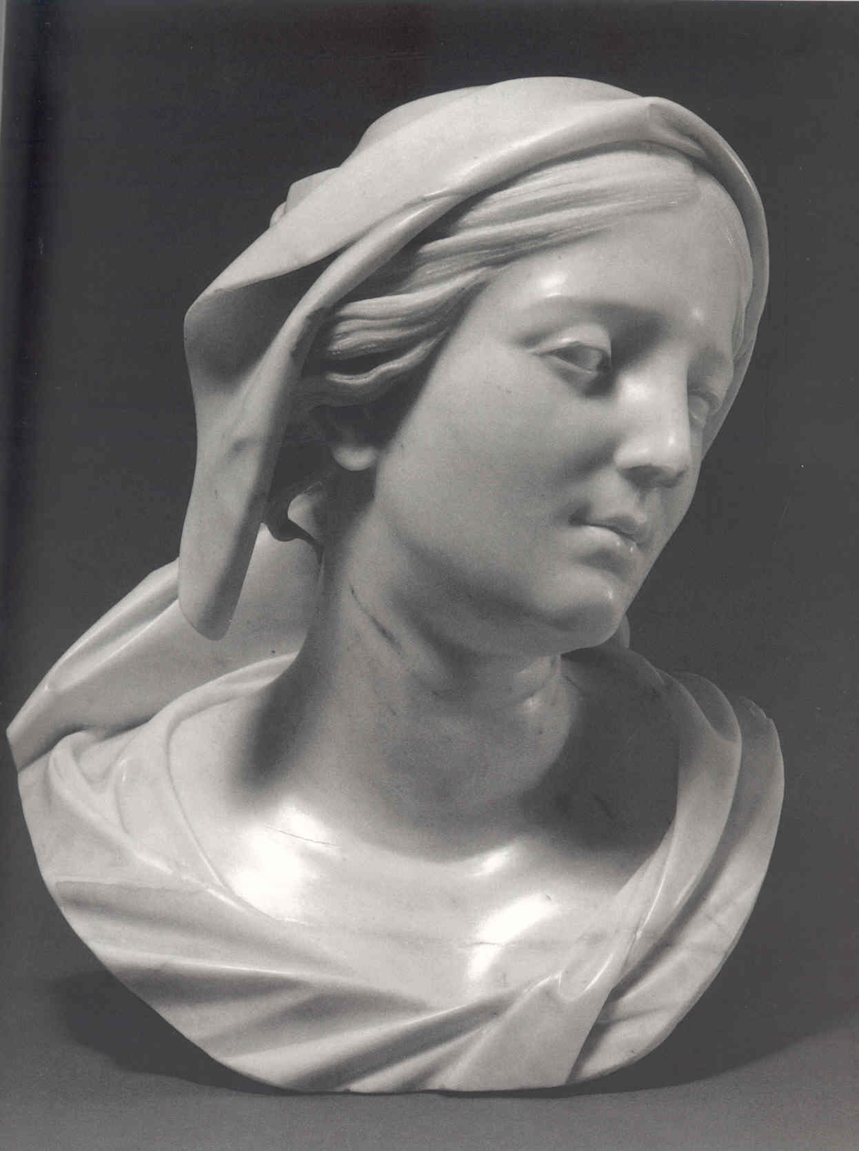 donna velata (scultura, opera isolata) - ambito romano (seconda meta' sec. 